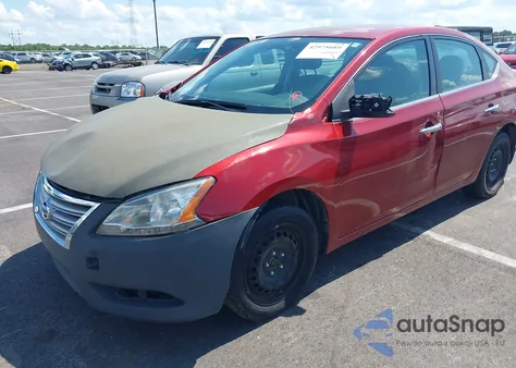 2015 Nissan Sentra Sv from USA, damaged, VIN 3N1AB7AP4FL682978